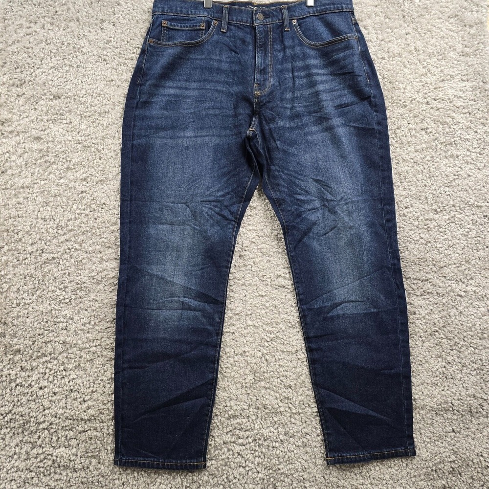 Lucky Brand Mens 121 Slim Straight Jeans 38x30 (Fits 36x30) Casual Denim